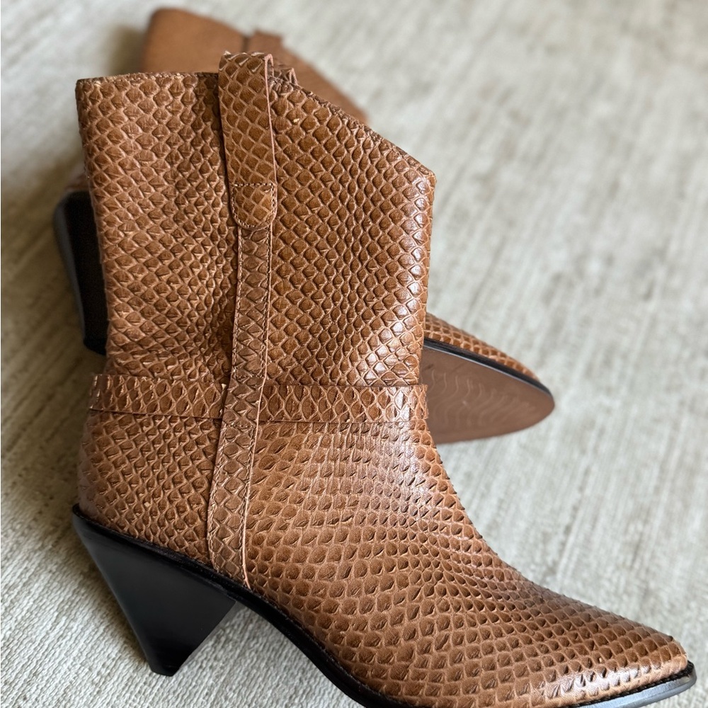 Matisse Snake Skin Cowboy Women's Boots